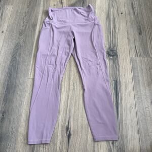 Lululemon Align High-Rise Crop with Pockets 25" Women’s Size 8 Lavender Lux Read